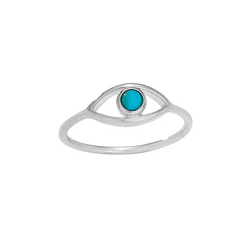 Little Turquoise Blue Eye Ring Little Turquoise Blue Eye Ring