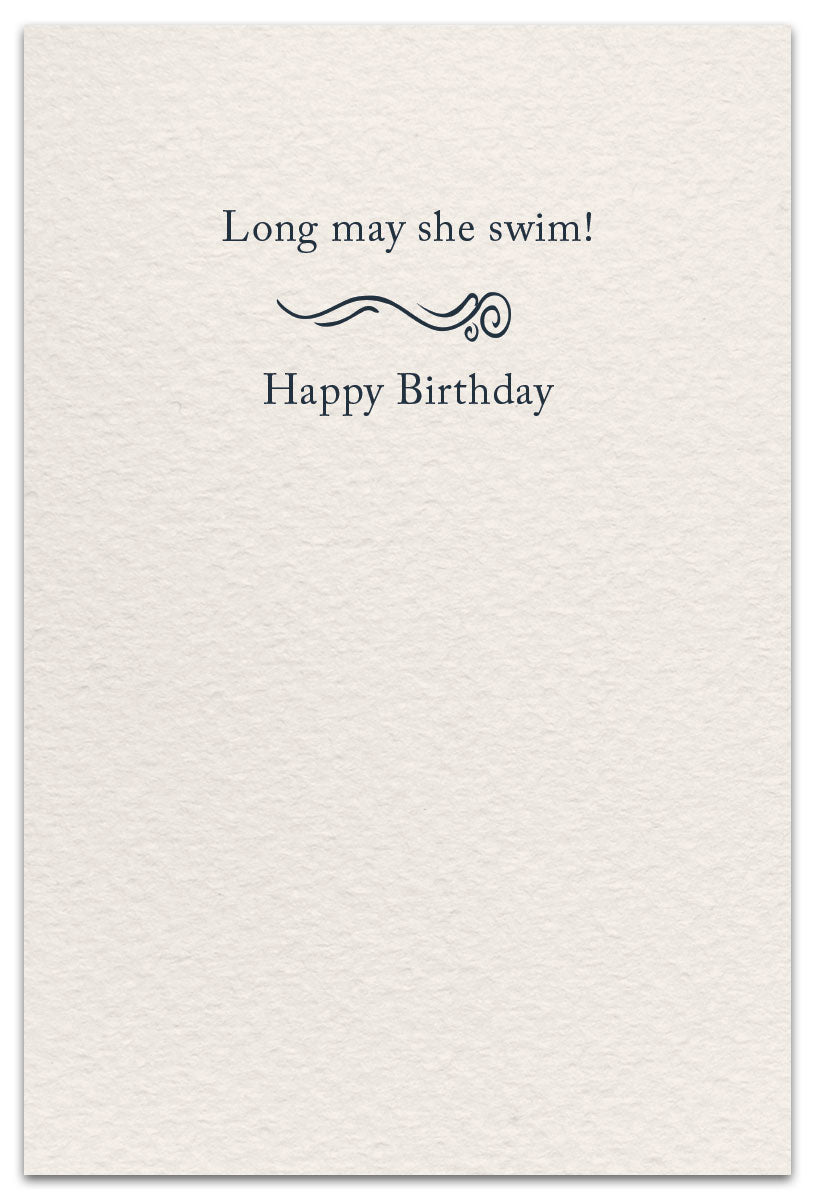 Mermaid Birthday Card- 1428