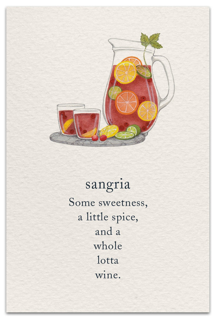 Sangria Birthday Card- 1479