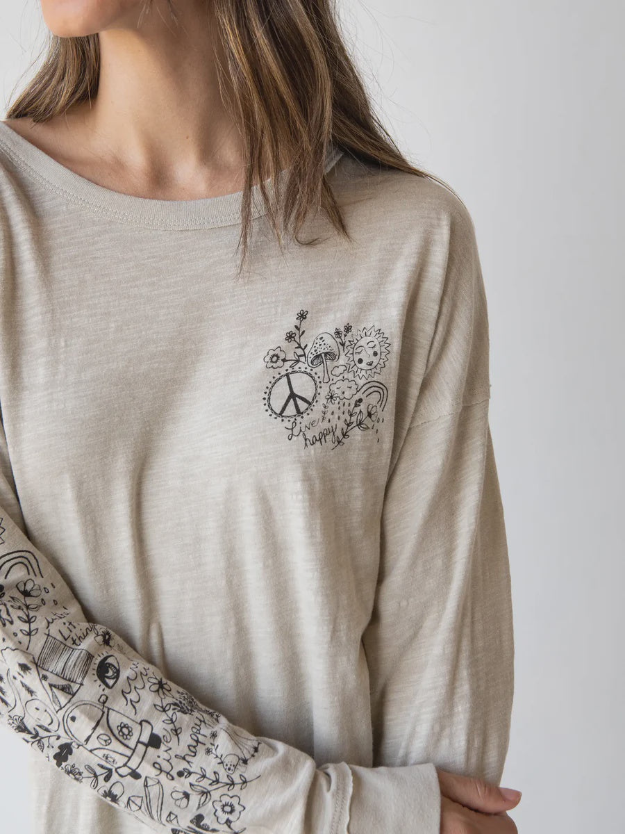 Doodle Tee - Moonstruck - Small Doodle Tee - Moonstruck - Small