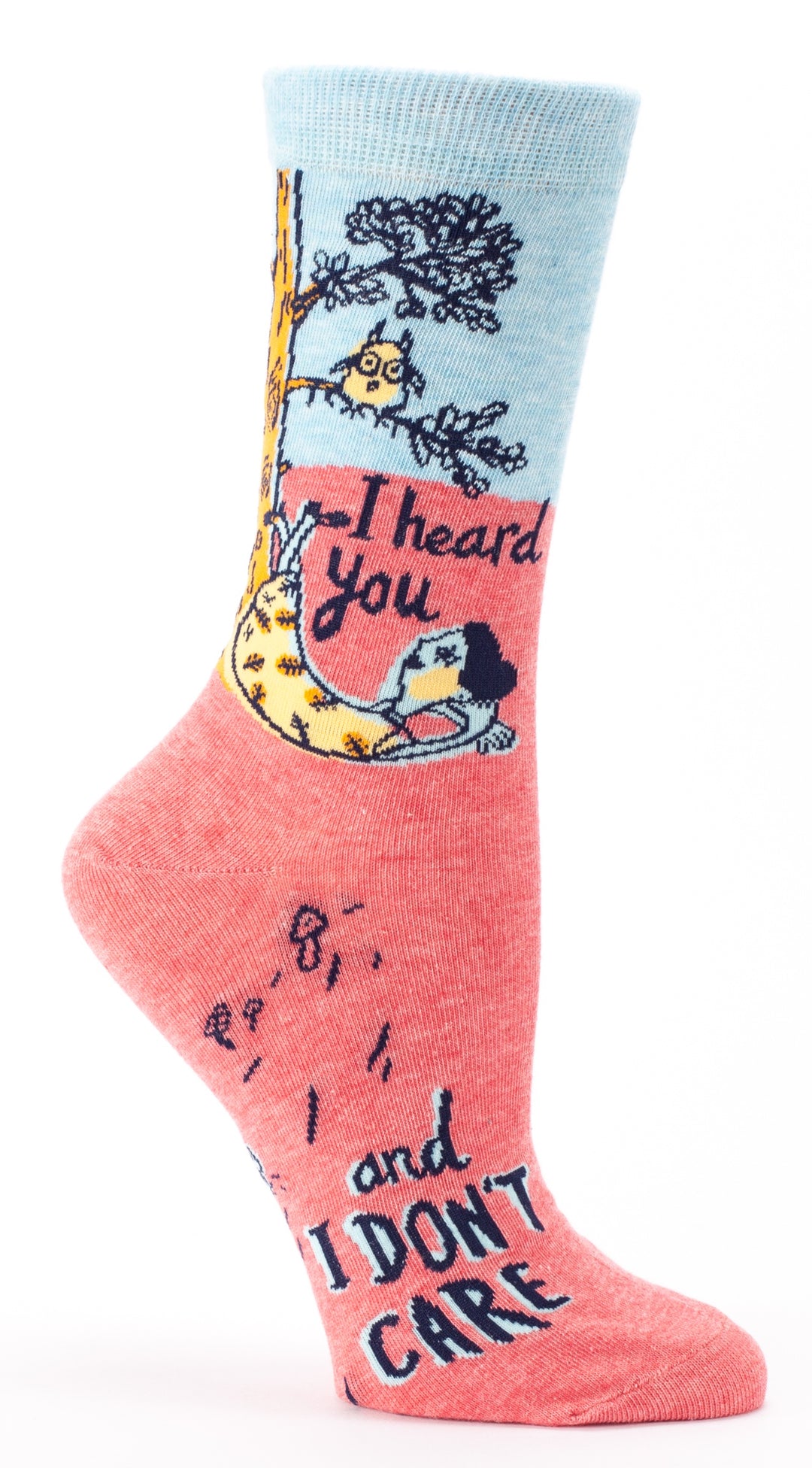 I Heard You Don't Care - Crew Socks I Heard You Don't Care - Crew Socks