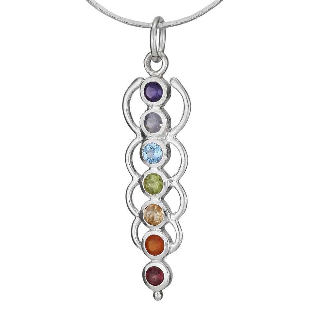 Ringed Chakra Necklace Ringed Chakra Necklace