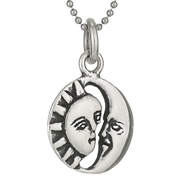 1/2 Sun 1/2 Moon Pendant 1/2 Sun 1/2 Moon Pendant