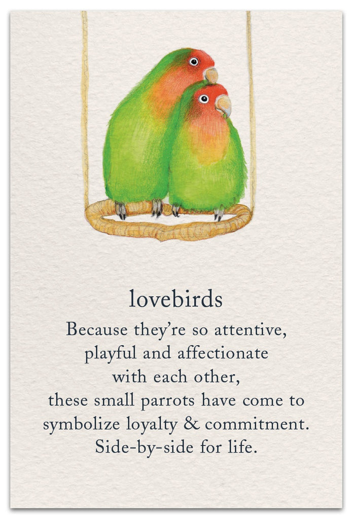 Lovebirds Anniversary Card- 1299 Lovebirds Anniversary Card- 1299