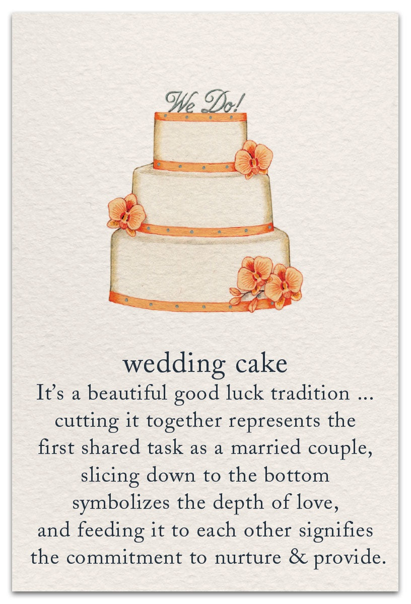 Wedding Cake Marriage Card- 1323